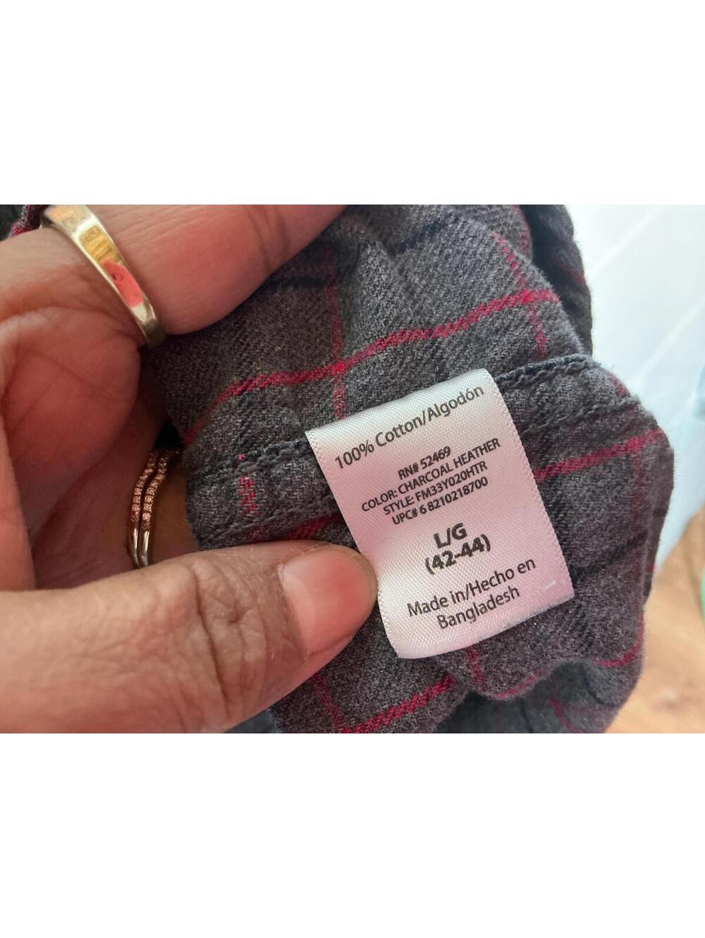 < Handmade Rock & Roll Hall Of Fame Bleach Dyed Flannel > - Picture 2 of 4